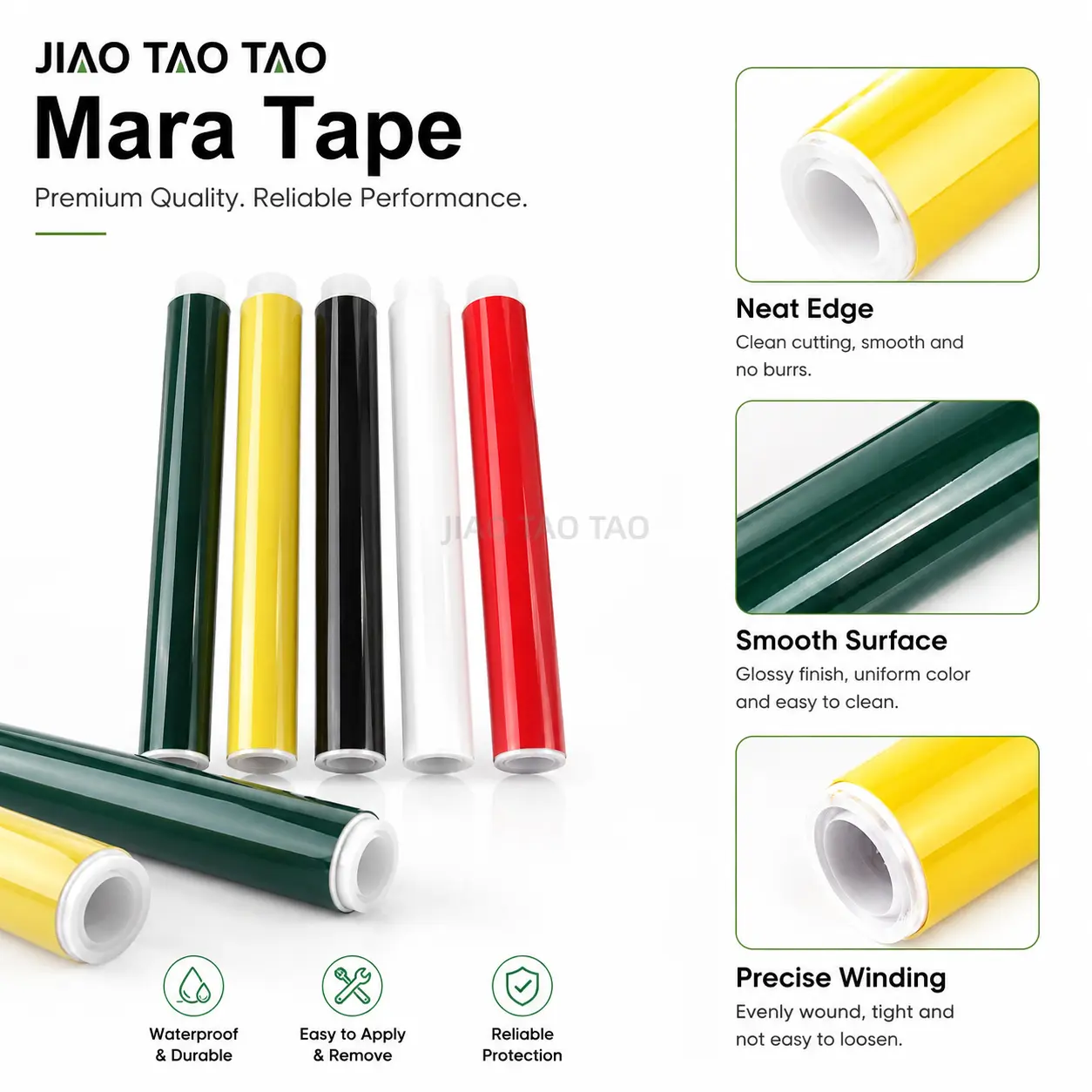 Mylar tape detail for electronics manufacturing